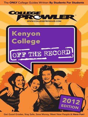cover image of Kenyon College 2012